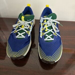 NIKE Men's Blue React Pegasus Trail 4 'Deep Royal